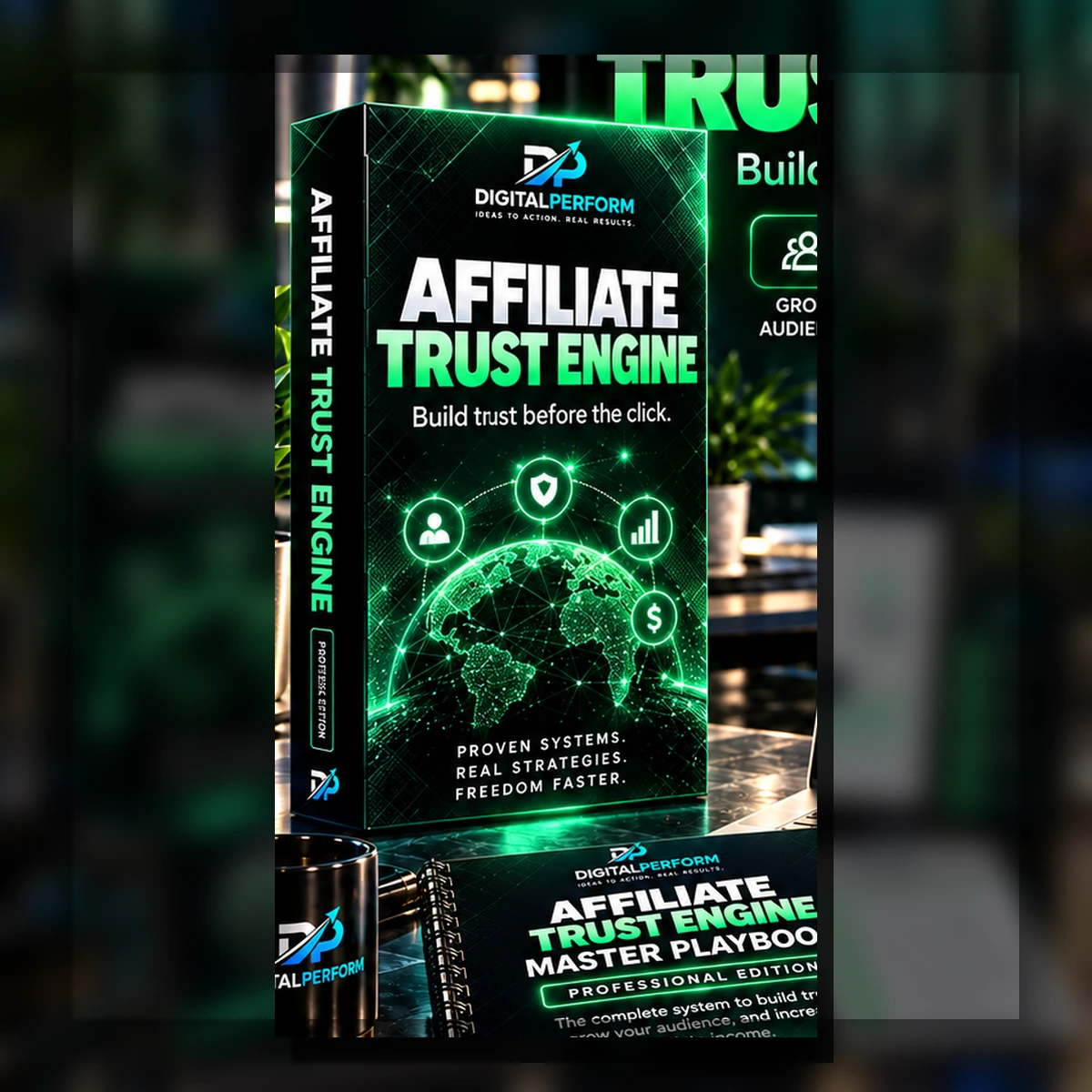 Affiliate Trust Engine premium product mockup